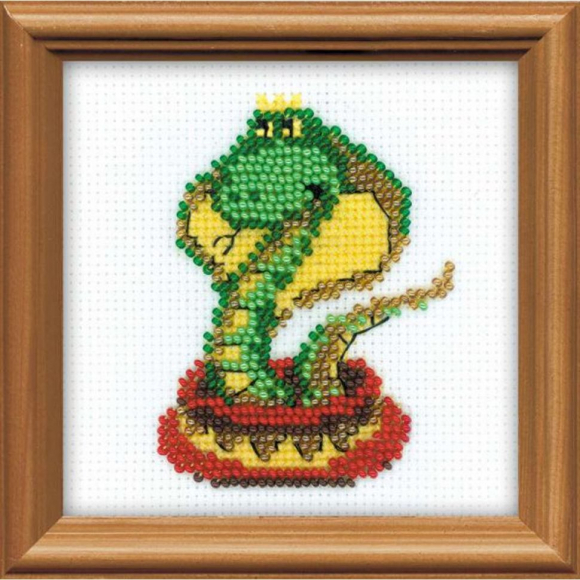 Набор для вышивания РИОЛИС арт.1289 Королева змей 10х10 см