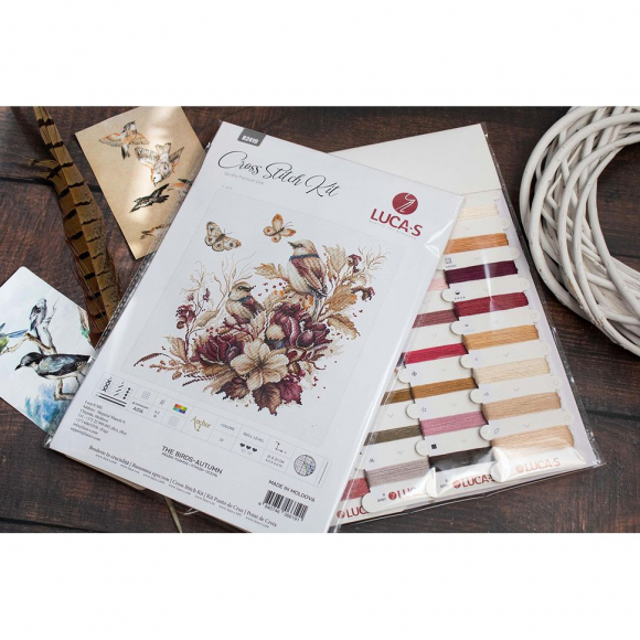 Набор для вышивания "Птицы-Осень"