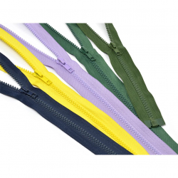 Молния MaxZipper трактор №5 1 замок усил.зв., 70см АССОРТИ №1 уп.5цв х 2шт