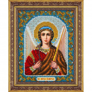 Набор для вышивания бисером ПАУТИНКА арт.Б-712 Ангел Хранитель 14х18 см