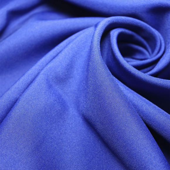 Ткань Габардин 150 г кв.м 100% полиэстер шир.148 см арт.Р.15292.04 цв.04 синий уп.25м