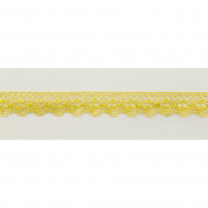 54904_Кружево, 25 мм, цвет золотистый люрекс