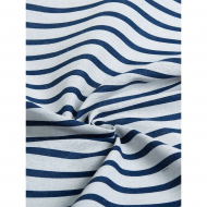 Ткань Лен, арт.TBY-DJ-13, 140г/м?, 30% лен 70% хлопок, шир.150см, цв.синий уп.3м