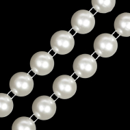 Бусины на нитях арт. ABS-21 бусины ?12мм уп. 9,14м