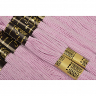 Нитки мулине цв.1702 св.сиреневый 12х10м С-Пб