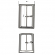 Пряжка металлическая TBY.5455 31х48мм, внутр. размер 40мм цв. т.никель уп. 10шт Пряжка металлическая TBY.5455 31х48мм, внутр. размер 40мм цв. т.никель уп. 10шт