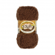 Пряжа ADELIA BABY TOY (100% нейлон) 10х50г/255м цв.07 коричневый