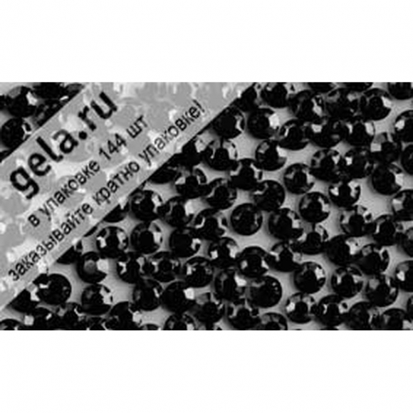 34730_Камни плоские с термоклеем 2028HF, ss 5, Jet M