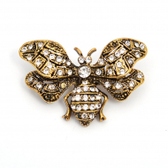 Брошь металл Муха арт.TBY.72989 цв.бронза уп.5шт