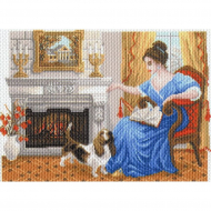 Рисунок на канве МАТРЕНИН ПОСАД арт.37х49 - 1677 Домашний уют