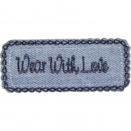 Термоаппликация "Носить с любовью"