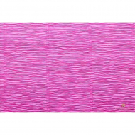 Бумага гофрированная Италия 50см х 2,5м 140г/м? цв.970 розовый