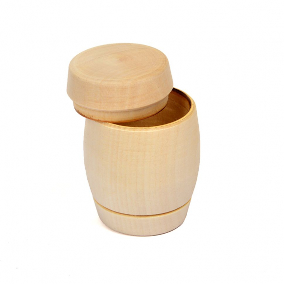 Солонка с крышкой деревянная липа h60мм, d45мм Magic 4 Hobby уп.6шт Солонка с крышкой деревянная липа h60мм, d45мм Magic 4 Hobby уп.6шт