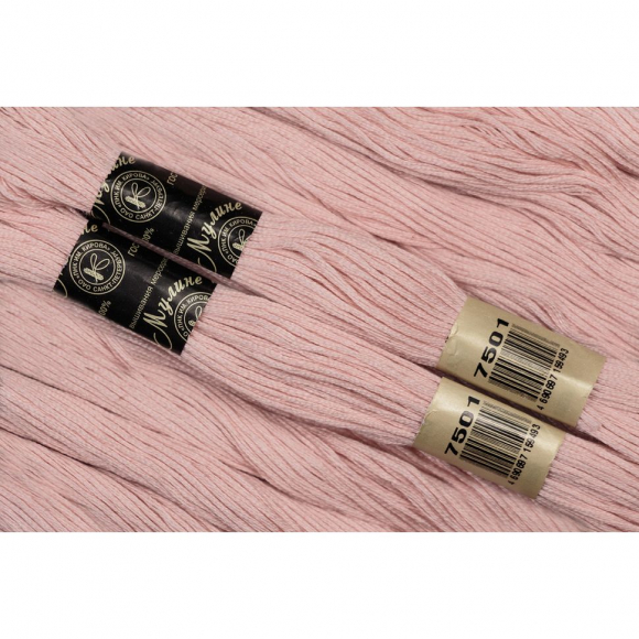 Нитки мулине цв.7501 12х10м С-Пб