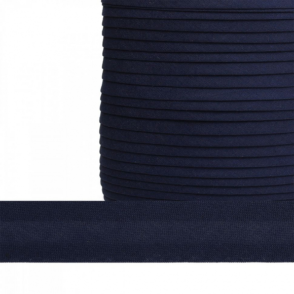 Косая бейка хлопок TBY арт.CB20 шир.20мм цв.F330 т.синий уп.132 м