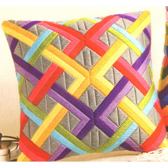 Набор для вышивания VERVACO арт.PN-0010865 Узор линии 40х40 см