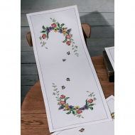 Набор для вышивания PERMIN арт.75-6902 Дорожка Тюльпан 34х100 см