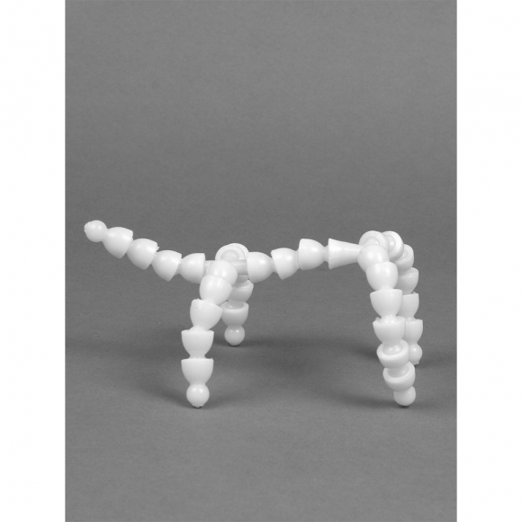 Скелет для игрушки 19 см, руки 5 звеньев - 6 см, ноги 6 звеньев - 7 см