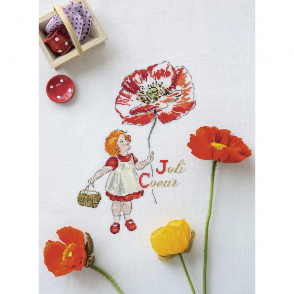 Книга "Французская вышивка крестом. Цветочные фантазии Элен ле Берр, 20 крупных схем" Элен ле Бер