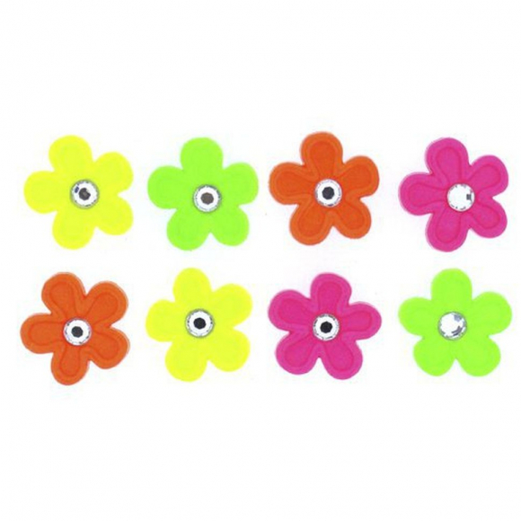 Набор пуговиц JESSE JAMES арт.6967 Яркие цветы