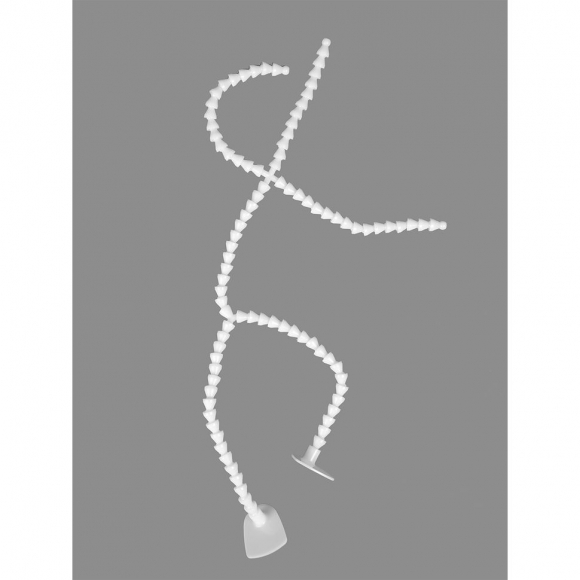 Скелет для игрушки 55 см, со ступнями ног 10звеньев, ноги 18 звеньев