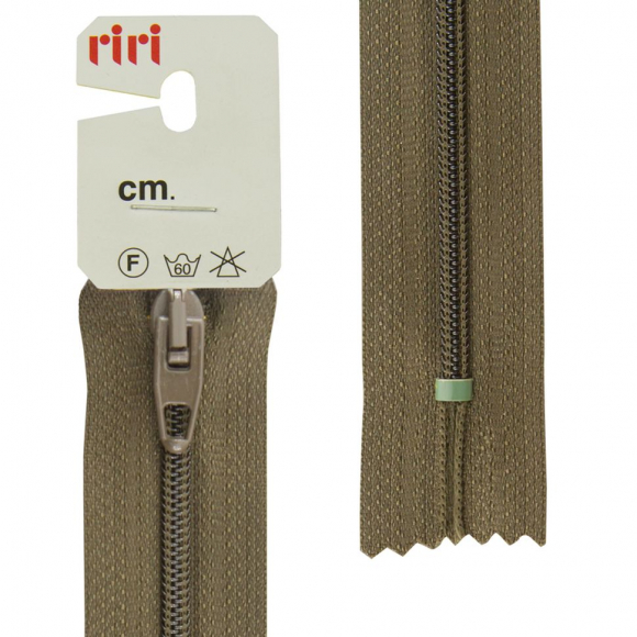 79858_Молния Meras, спираль, неразъёмная, 4 мм, 18 см, цвет 2817, темный хаки 79858_Молния Meras, спираль, неразъёмная, 4 мм, 18 см, цвет 2817, темный хаки