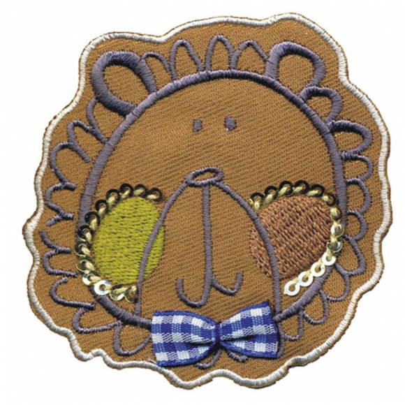 Термоаппликация HKM "Голова медведя"