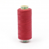 Нитки Dor Tak бытовые 40/2 полиэстер 366м цв.591 розовый