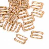 Крючок для купальника металл TBY-910.SW 10мм, цв.золото, уп.1000шт