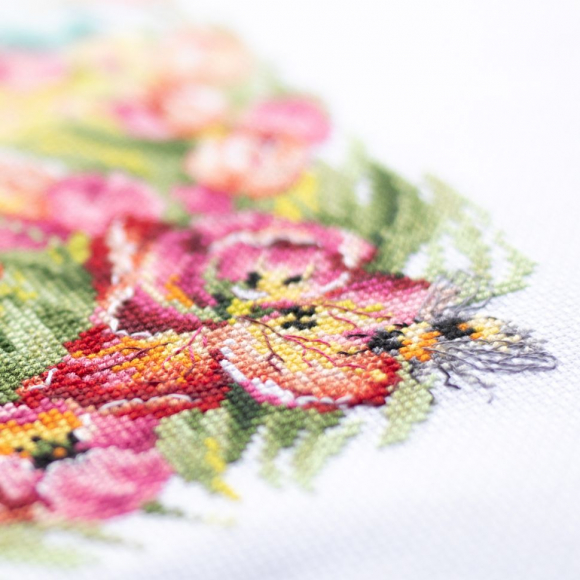 Набор для вышивания ЧУДЕСНАЯ ИГЛА арт.101-350 Загадаю счастье! 18х29 см