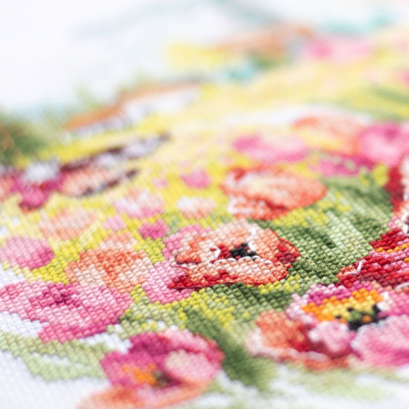 Набор для вышивания ЧУДЕСНАЯ ИГЛА арт.101-350 Загадаю счастье! 18х29 см