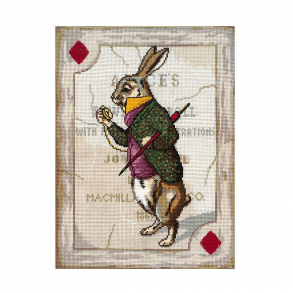 Набор для вышивания мулине НИТЕКС арт.А-0050 Кролик 19х25 см