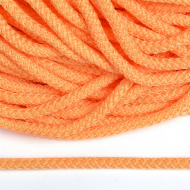 Шнур круглый полиэфир 05мм арт.1с-50/35 с наполнителем цв.095 чайная роза уп.200м