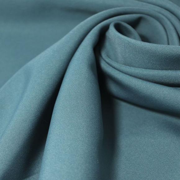 Ткань Габардин 180 г кв.м 100% полиэстер шир.148 см арт.Р.15333.25 цв.25 бирюзовый уп.25м