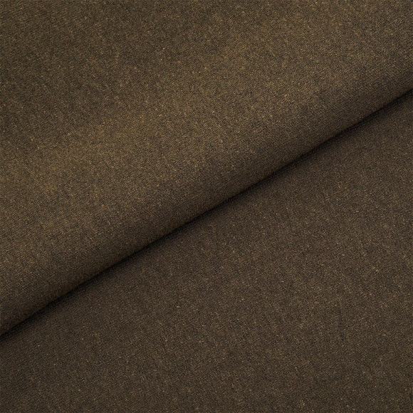 Ткань трикотаж Футер 3х нитка начес хлопок 320г пенье 185см хаки 19-0511 рул.30-60м