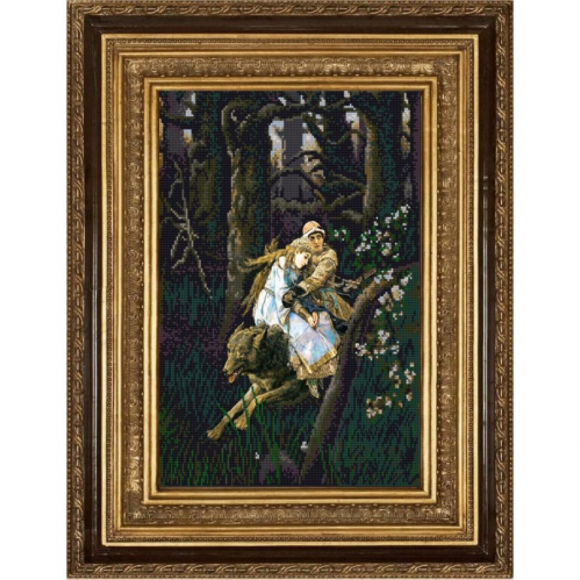 Рисунок на ткани (Бисер) КОНЁК арт. 9775 Иван-Царевич 29х39 см