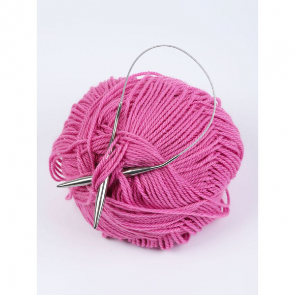 Спицы круговые для вязания на тросиках Maxwell Black арт.40-80 8,0 мм /40 см