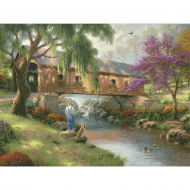 70442_Набор для вышивания "Рыбное место"