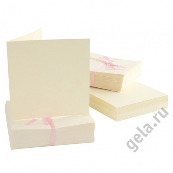 52900_Набор заготовок для открыток с конвертами 100 шт