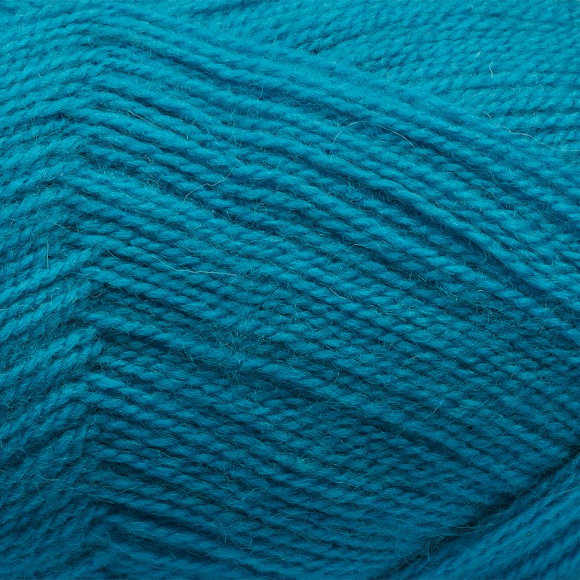 Пряжа для вязания ПЕХ Ангорская тёплая (40% шерсть, 60% акрил) 5х100г/480м цв.583 бирюза