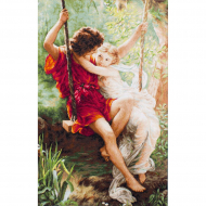 Набор для вышивания LUCA-S арт. B415 Весна влюбленных 36,5х59,5 см