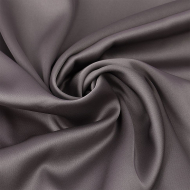 Ткань шелк Армани 90г/м? 97% ПЭ 3% Спандекс шир.150см арт.TBYArm-126 цв.126 серый (шиншила) рул.25м