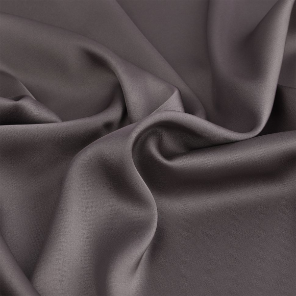 Ткань шелк Армани 90г/м? 97% ПЭ 3% Спандекс шир.150см арт.TBYArm-126 цв.126 серый (шиншила) рул.25м