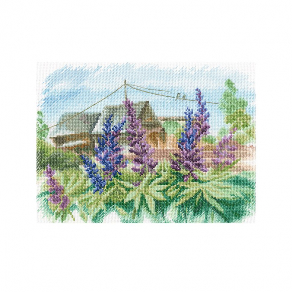 Набор для вышивания РТО арт.М879 В деревне 27х20,5 см