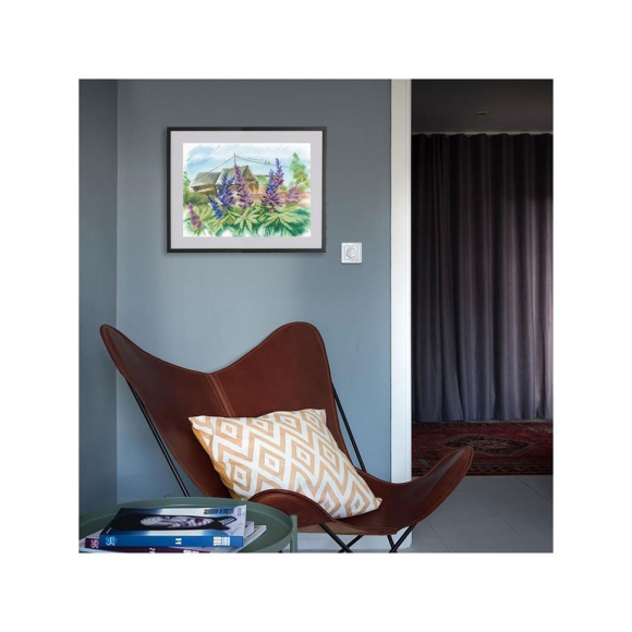 Набор для вышивания РТО арт.М879 В деревне 27х20,5 см