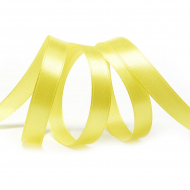 Лента атласная 12мм цв.3014 желтый IDEAL уп.27,4 м