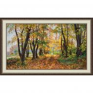 Набор для вышивания ОВЕН арт. 890 Липовая аллея 45х27 см