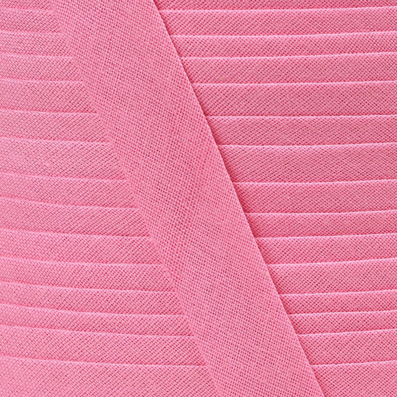 Косая бейка хлопок TBY арт.CB15 шир.15мм цв.F141 розовый уп.132 м
