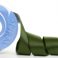 18996_Лента атласная двусторонняя SAFISA, 6.5 мм, 25 м, цвет 89, болотный 18996_Лента атласная двусторонняя SAFISA, 6.5 мм, 25 м, цвет 89, болотный