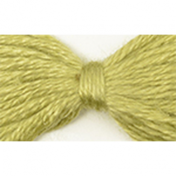 Нитки мулине цв.8702 св.зеленый 12х10м С-Пб